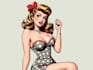 create pin up and cartoon illustrations