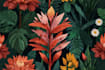 draw illustrations flower botanical