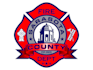 design modern fire fighter logo