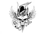 create a traditional or old school style tattoo