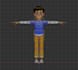 rig any 3d character with clean controls for animation