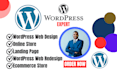 build wordpress website development and website redesign