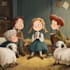 create enchanting children story book illustrations