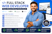 do custom website development full stack developer frontend backend developer