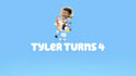 design a personalized birthday greet from bluey