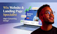 create high converting wix landing page and website for coaches and business