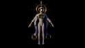 make a 3d model of character optimized for videogames