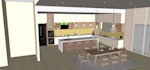 design 3d interior spaces in sketchup