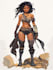 do 2d character design, 2d game character, concept