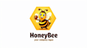 design outstanding honeybee mascot logo with express delivery