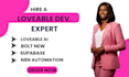 build lovable ai, lovable dev, lovable website with supabase