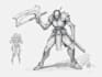do some rough concept art sketch
