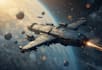create a sci fi spaceship design