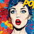 create a unique street pop art collage