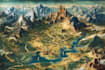 do fantasy map design map illustration fantasy map