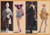 create a professional fashion designs with modern trends