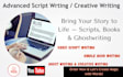 do video script writing ghost writing creative writing kindle book writer