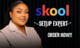skool setup, skool community setup and management, skool promotion, course setup