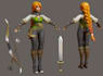model, fix, rig, and animate 3d character model, game character for cc4, iclone8