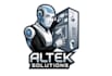 design high quality robot logo with free source file