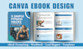 design canva ebook, canva workbook, and editable canva ebook