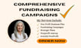 design comprehensive fundraising campaigns, grants and non profit business plan