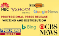 do professional press release and pr distribution