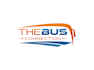 design a modern bus service logo with express delivery