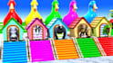 create long slide game animal crossing kids video