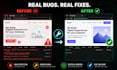 fix HTML, CSS, javascript and PHP bugs and errors