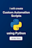 extract data from any website into CSV,excel using python