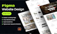 design a professional web interface in figma