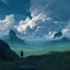 do a fantasy environment, landscape design