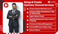 setup and create your youtube channel professionally and channel optimization