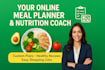 your personal nutrition coach and meal planner