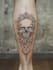 create a tattoo design for leg sleeve