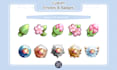 create custom emotes and badges
