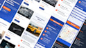 design and build a professional static website