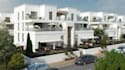 develop mixed use building,real estate exterior preconstruction,3dsmax rendering