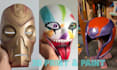 sculpt 3d mask 3d helmet cosplay mask cosplay armor 3d print and paint mask