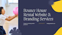 design bounce house party rental tiny house rv campervan and photo booth website