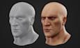 do retopology your 3d model, uv unwrap, bake