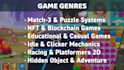 develop a complete 2d unity mobile game with backend integration