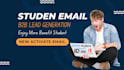 provide student email , targeted b2b leads, business leads
