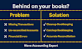do wave accounting bookkeeping, cleanup and reconciliation