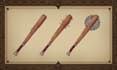 hand draw 2d rpg game design props, art and icons