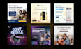 design instagram post, google ads, facebook ad creatives