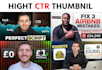 design high CTR thumbnail