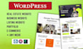 create business website, real estate website with crocoblock and jet engine
