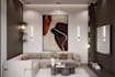 design modern apartment interior with realistic 3d rendering